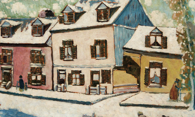 Marc-Aurèle Fortin, Wolf Street, Montreal