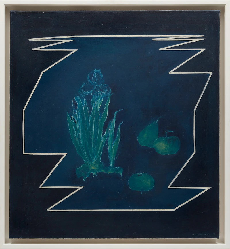 Kazuo Nakamura, Suspension 5, oil on canvas, 1968 - view 2