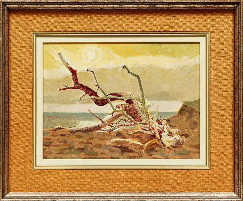 Alan Caswell Collier, Memory of Time and Wind, oil on board - view 2