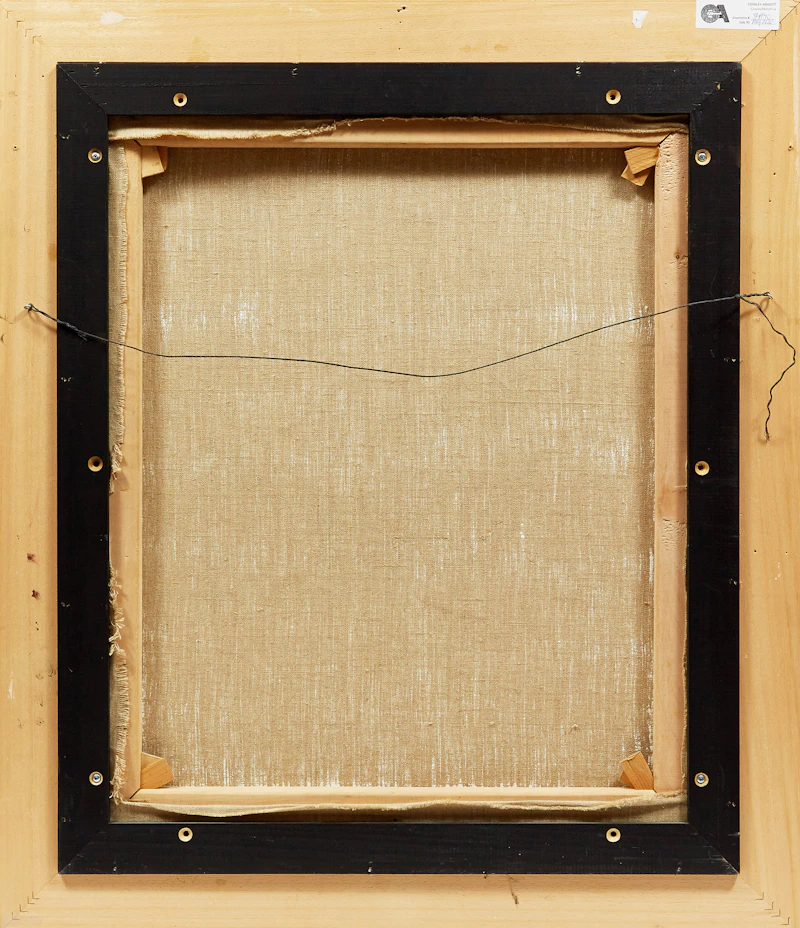 Léon Bellefleur, Sans titre, oil on canvas, 1975 - view 3