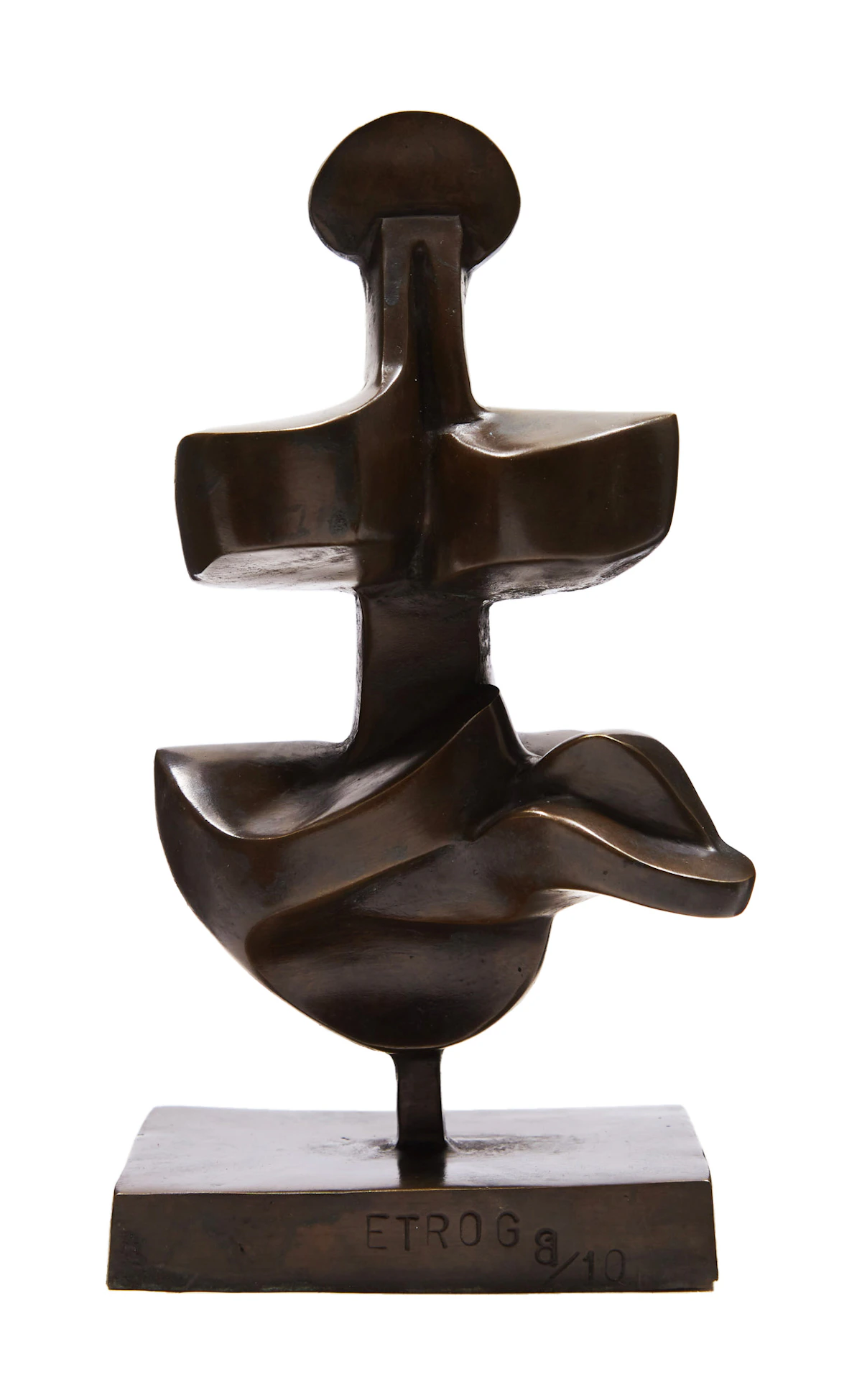 Sorel Etrog, La Mer Study (1964), bronze, 1964