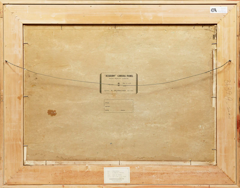 Le Table de l’Artiste by Edmund Alleyn