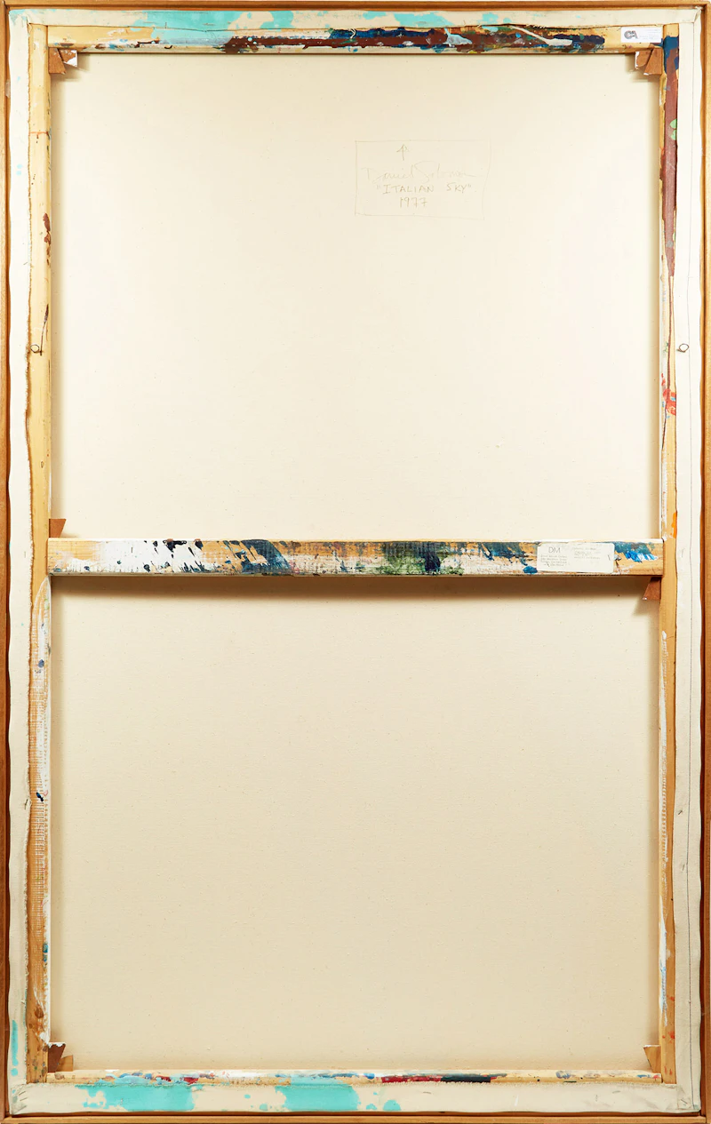 Daniel Solomon, Italian Sky, acrylic on canvas, 1977 - view 3