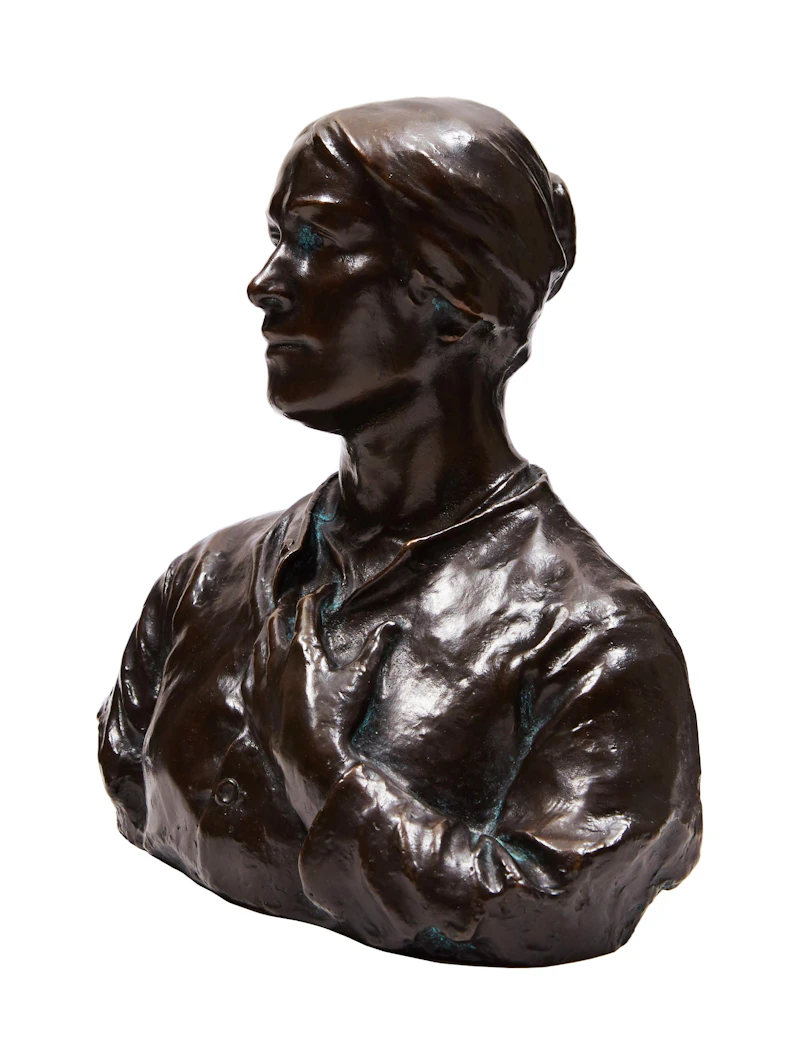 Marc-Aurèle de Foy Suzor-Coté, Maria Chapdelaine, bronze, 1925 - view 3