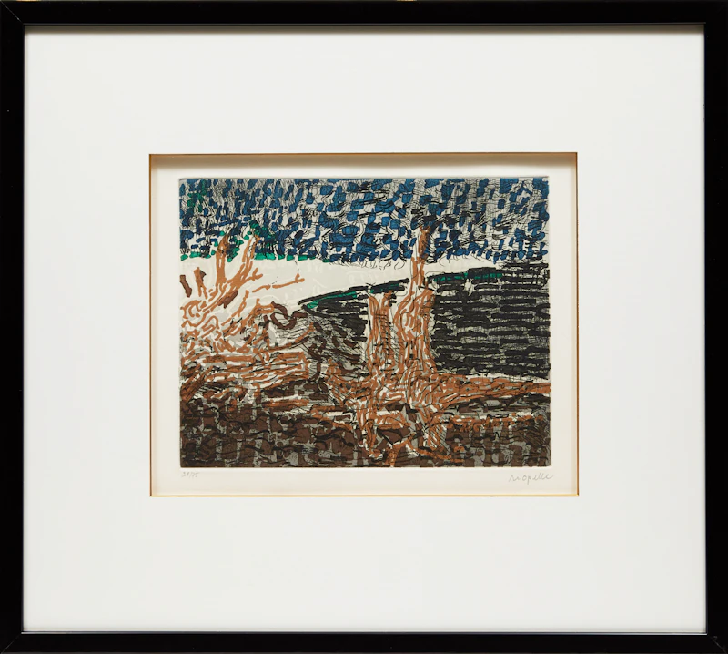 Jean Paul Riopelle, Anticosti no. 3 (1985), colour etching on Arches paper - view 2