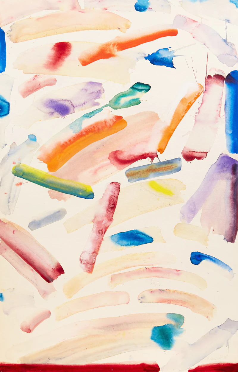 David Bolduc, September 1970 #1, watercolour on paper, 1970 - view 1