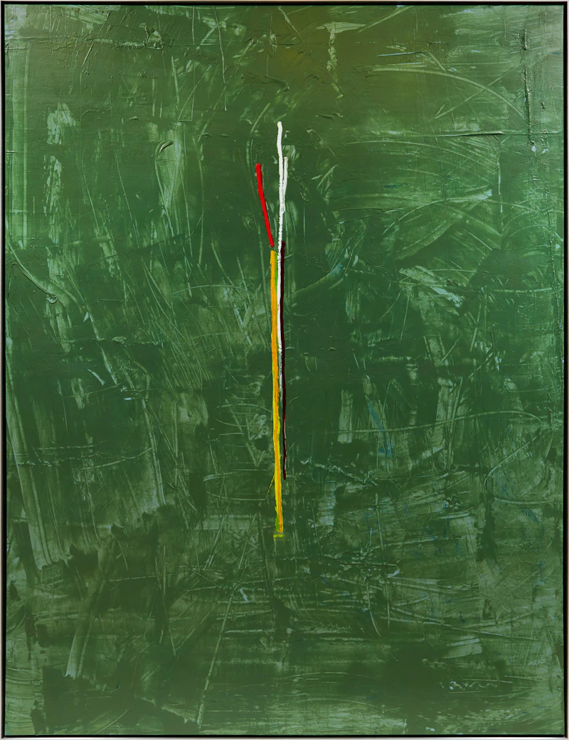 David Bolduc, Untitled (#7), acrylic on canvas, 1974 - view 2