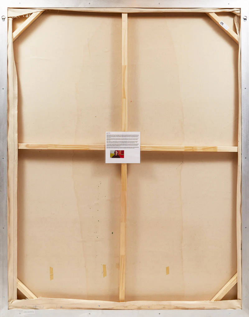 David Bolduc, Untitled (#7), acrylic on canvas, 1974 - view 3