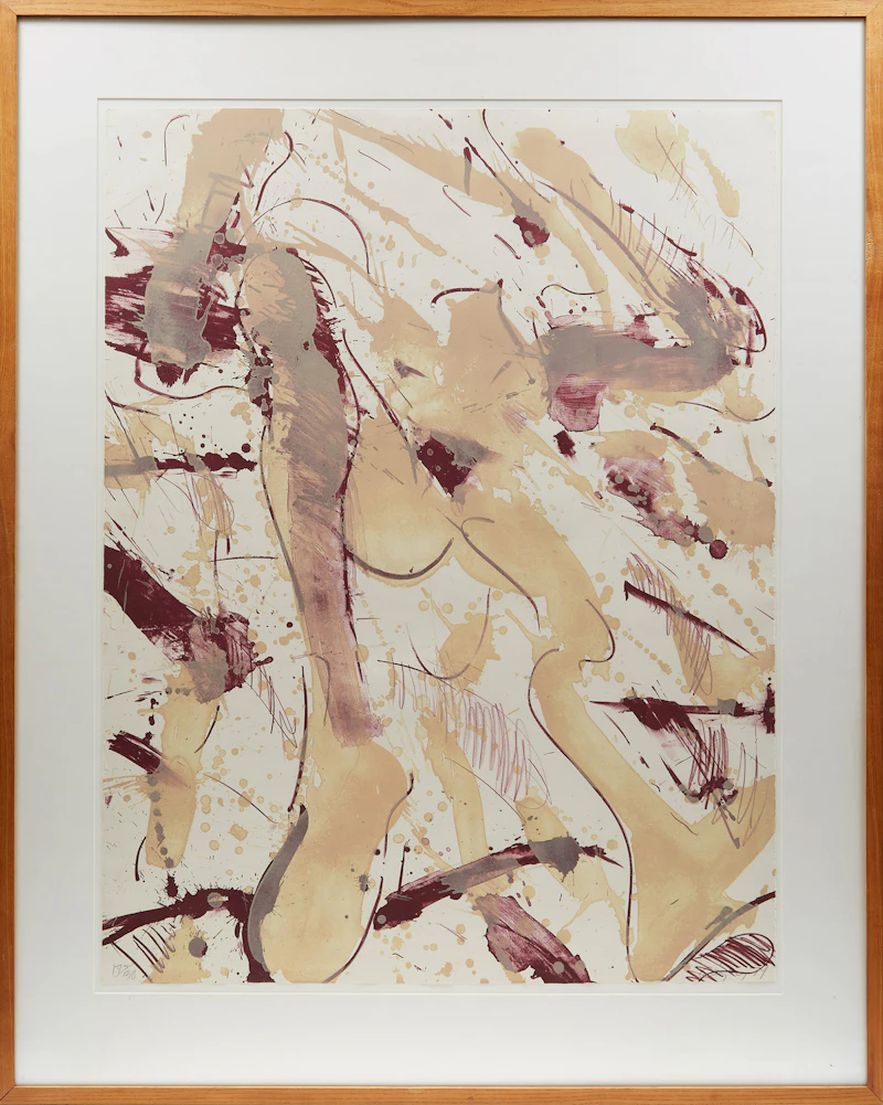 John Graham Coughtry, Reclining Nude 