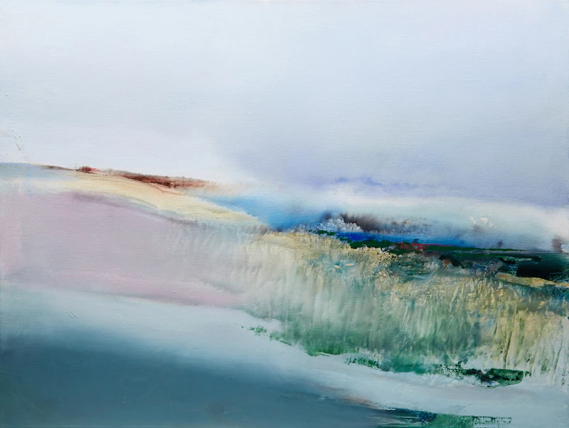 Raymond Victor Cattell, Evening Messenger, acrylic on canvas - view 2