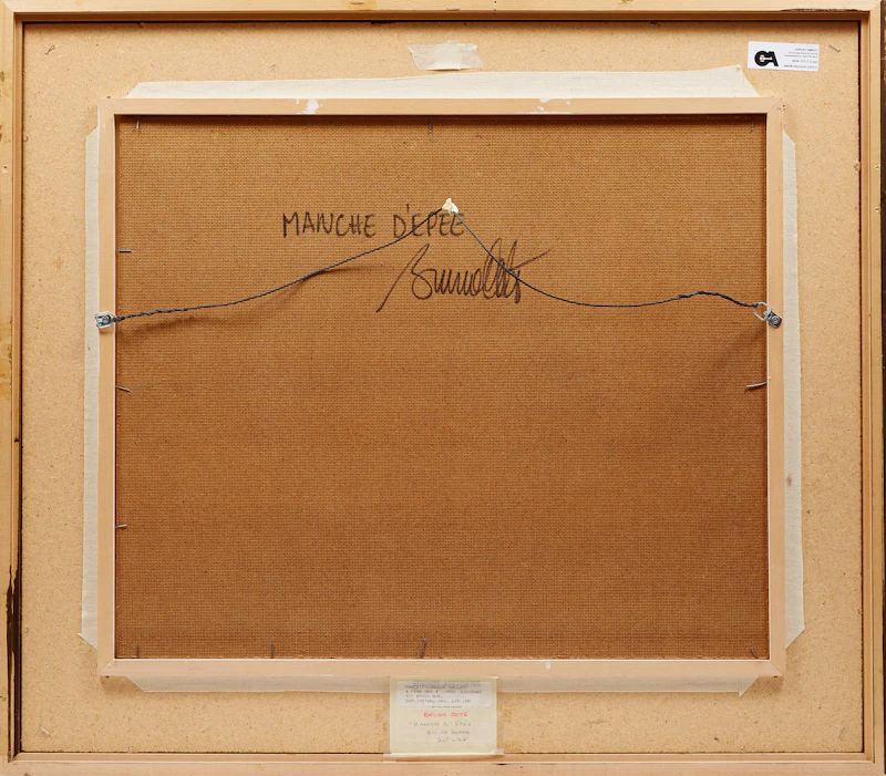 Bruno Côté, Manche d’Épée, oil on board, 1986 - view 3