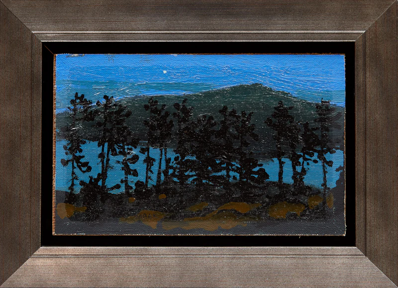 Bruno Joseph Bobak, Evening Star , oil on canvas - view 1