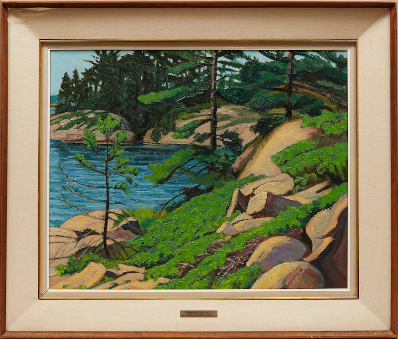 Landscape, Georgian Bay, Ont. by Frederick Bourchier Taylor