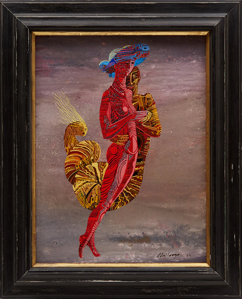 Untitled (Whimsical Figures) by Jesus Carlos De Vilallonga