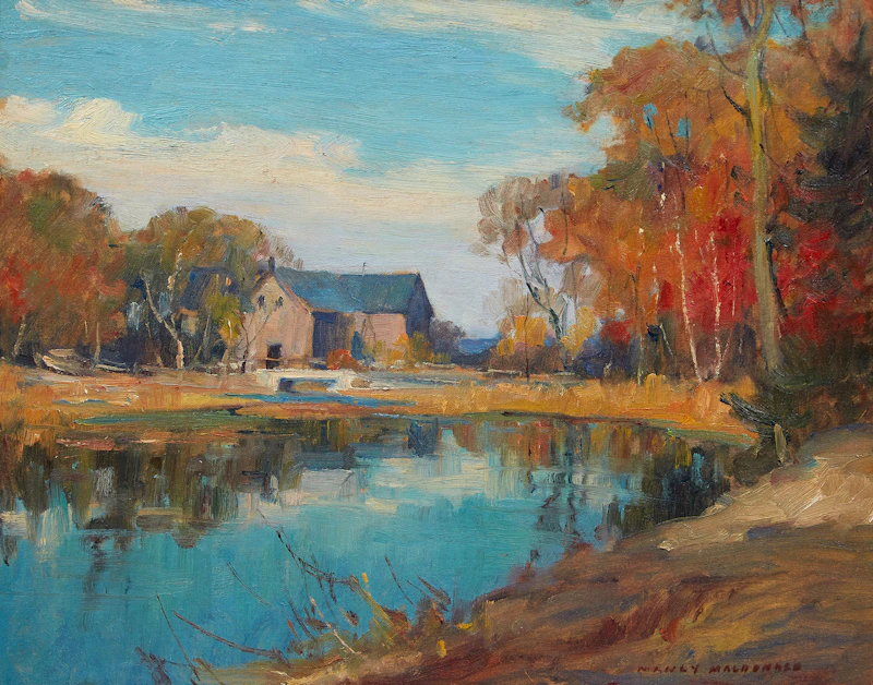 Manly Edward MacDonald, Summer’s End, Prince Edward County, oil on canvas board - view 2