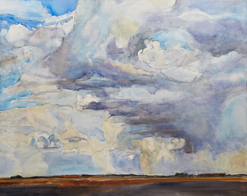 Dorothy Elsie Knowles, Prairie Sky, oil on canvas, 1973 - view 2