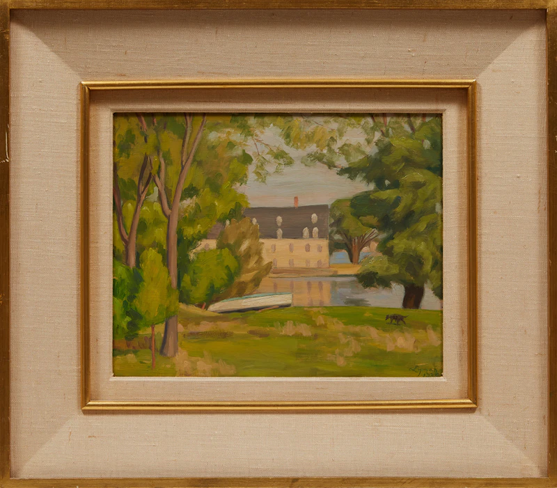 Moulin du Crochet, Laval-des-rapides by John Goodwin Lyman