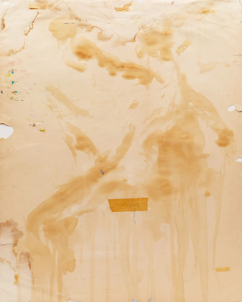 Telford Fenton, Abstraction Composition; Saxophone Player, two works on paper - view 2