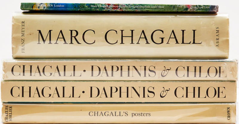 Selection of Books on Chagall by Books and Reference
