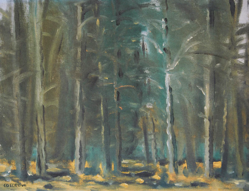 Collection of Five Works (Four Landscapes and a Still-Life) by Stanley Morel Cosgrove