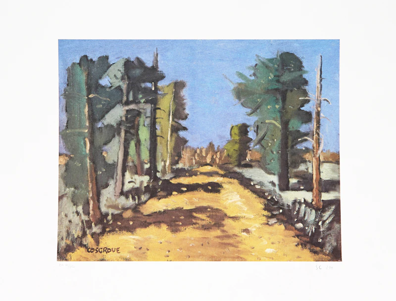Stanley Morel Cosgrove, Collection of Five Works (Four Landscapes and a Still-Life), five colour lithographs, 1993, 1994 - view 8