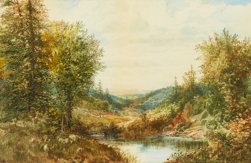 Scène Champêtre  by Aaron Allan Edson