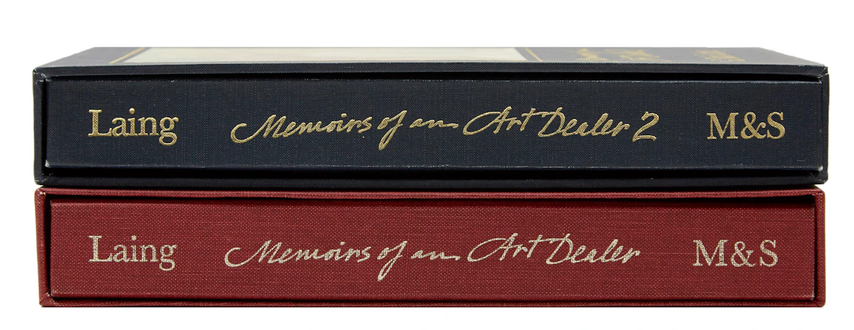 G. Blair Laing, Memoirs of an Art Dealer (Volumes 1 & 2), two books