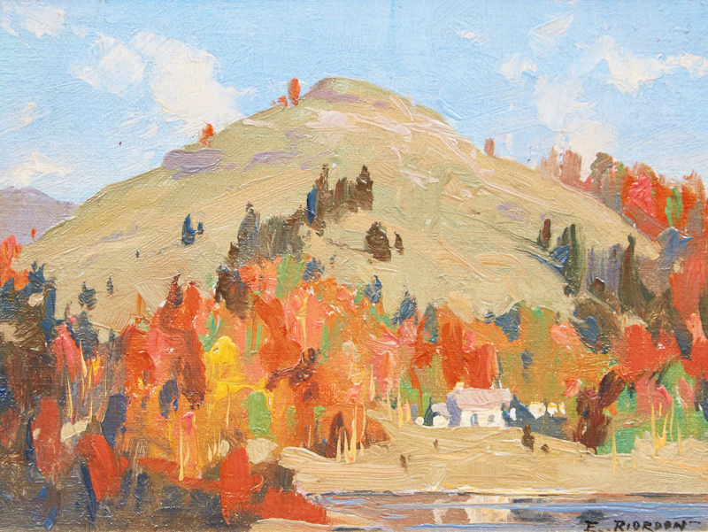 Eric Riordon, Sunny Autumn, Laurentians 