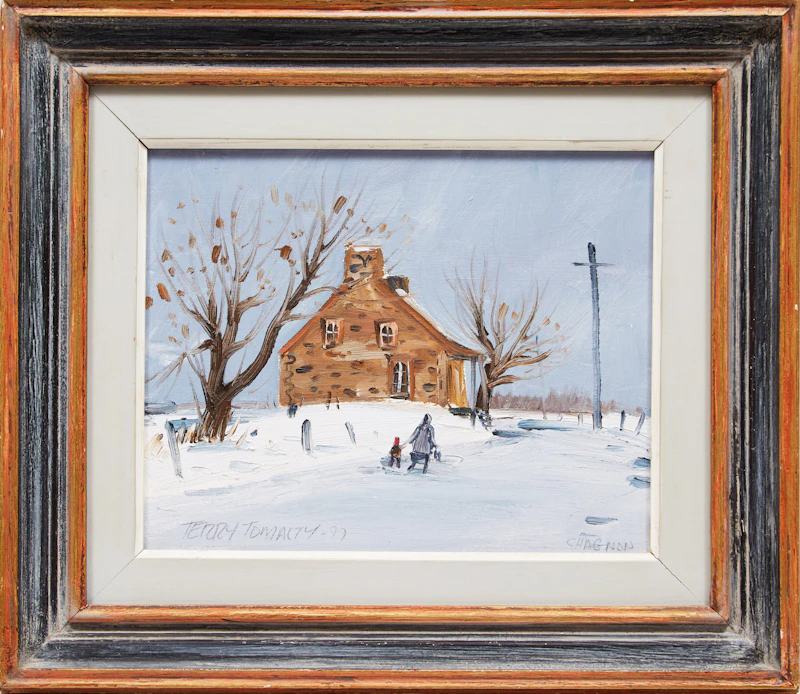 Terry Tomalty, Chagnon, oil on board - view 2