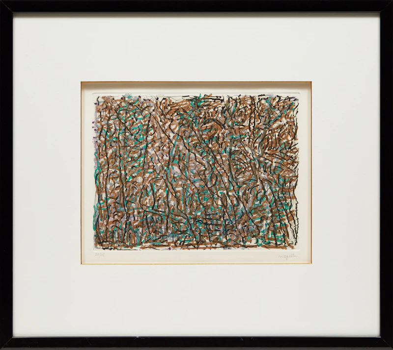 Jean Paul Riopelle, Anticosti no. 2 (1985), colour etching, 1985 - view 2