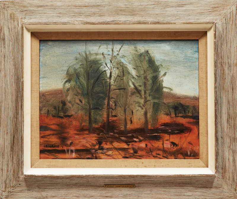 Stanley Morel Cosgrove, Four Trees, oil on board, 1958 - view 2