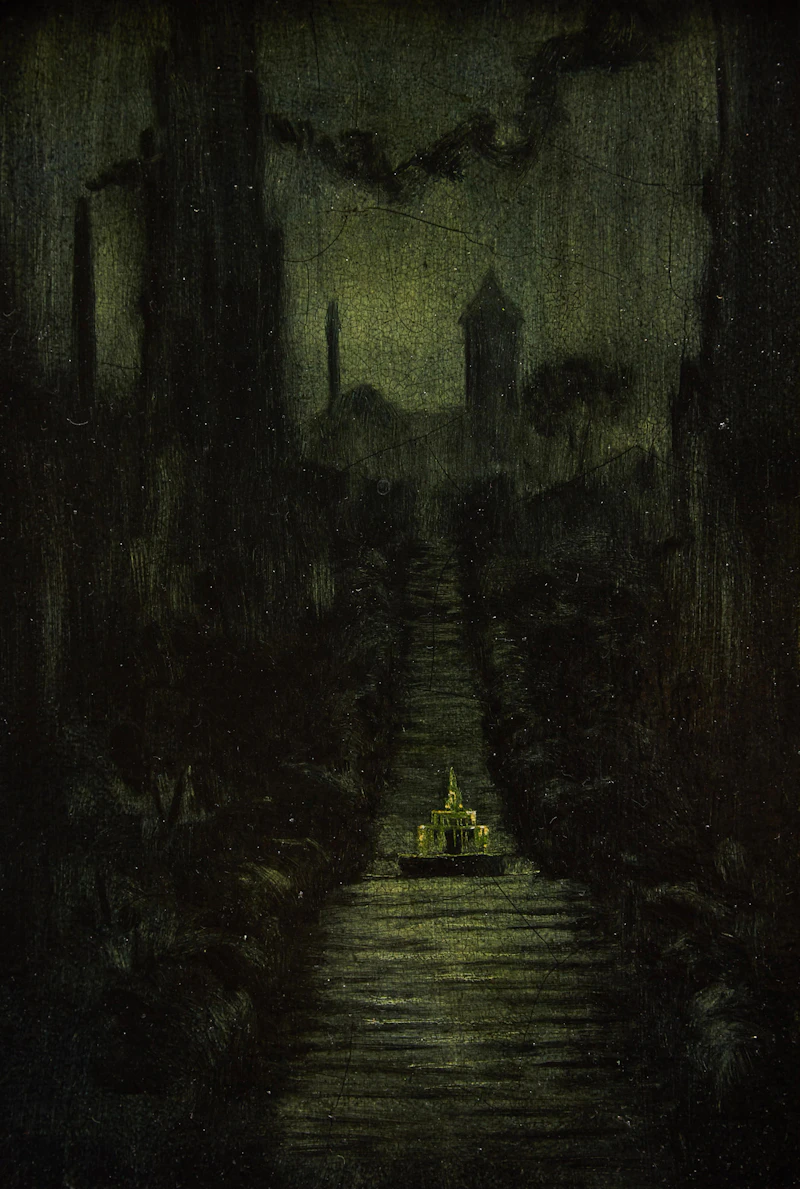 Douglas Walker, Untitled (Evening Landscape)