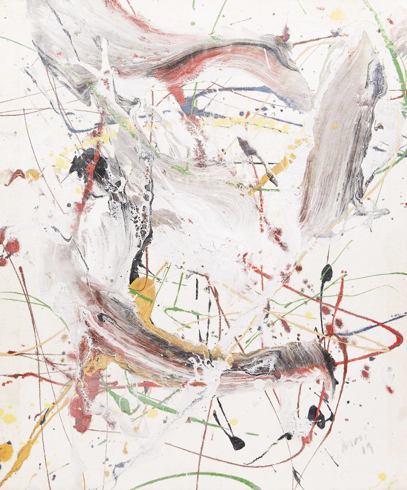 Ricardo Rumi, Zihua One, acrylic on canvas, 2019 - view 2