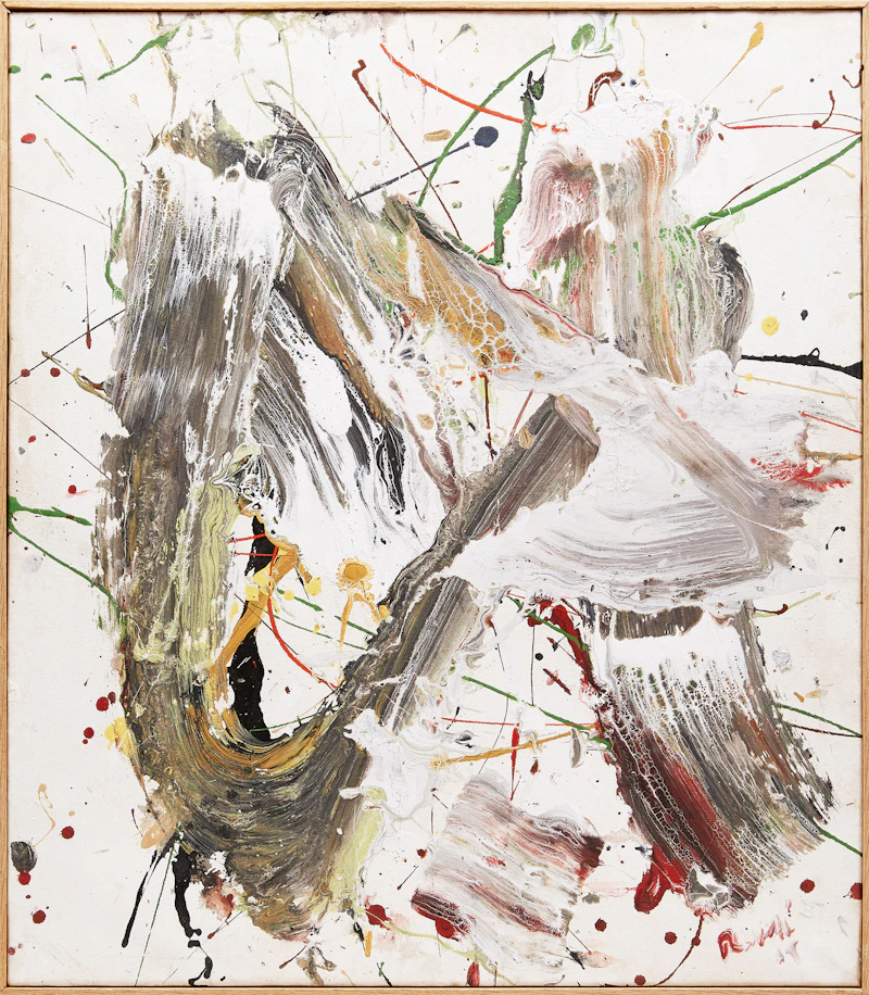Ricardo Rumi, Zihua Two, acrylic on canvas, 2019 - view 2