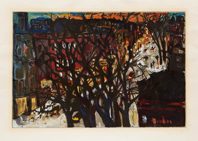 Winter in Town by Molly Lamb Bobak