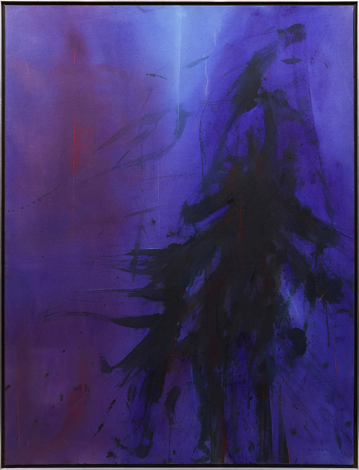 Donald Jarvis, Nocturne, acrylic on canvas, 1992