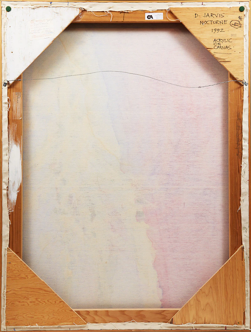 Donald Jarvis, Nocturne, acrylic on canvas, 1992 - view 3