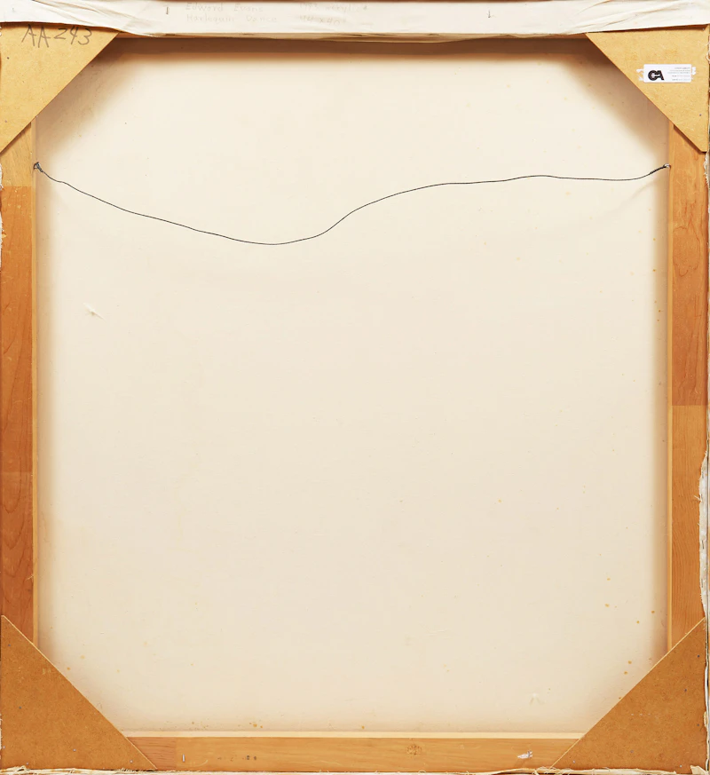 Edward Evans, Harlequin Dance, acrylic on canvas, 1983 - view 3