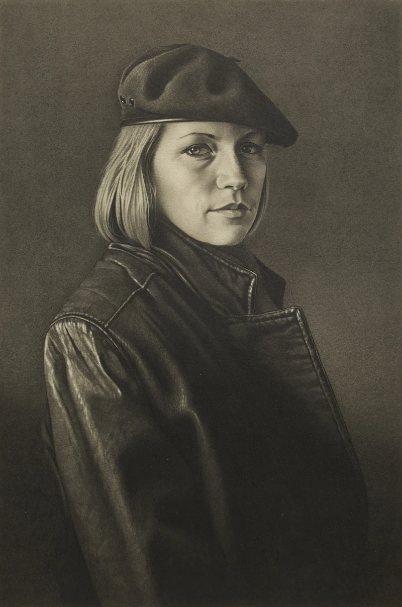 Michael Thompson, Heartbeat , pencil drawing - view 2