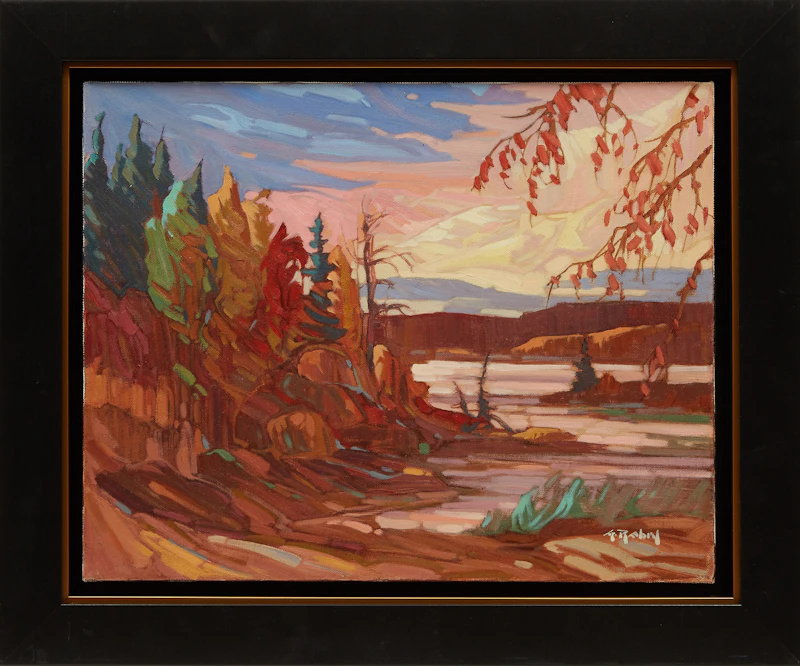 Soirée d’automne by Gaston Rebry