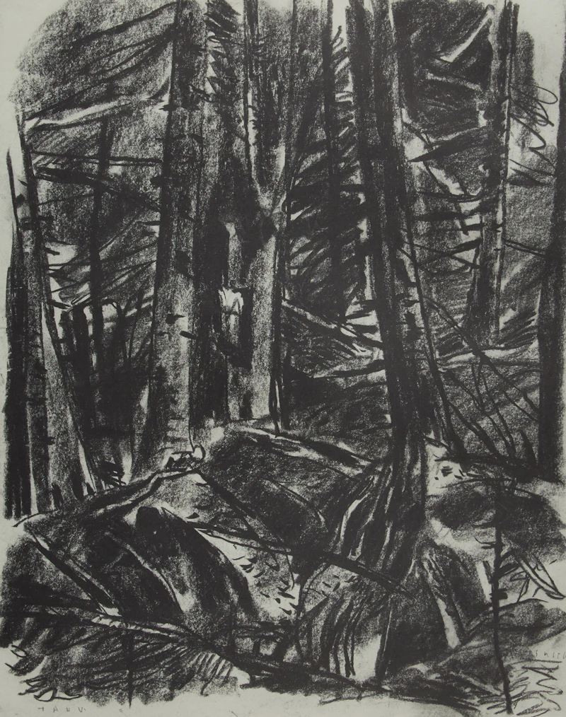 Gordon Appelbe Smith, Tanu, lithograph, 1987 - view 2