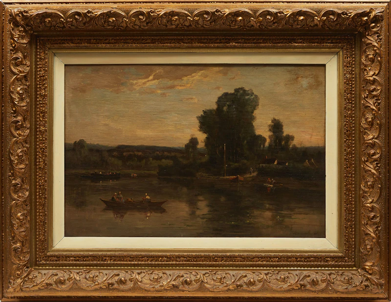 River Landscape by John Hammond