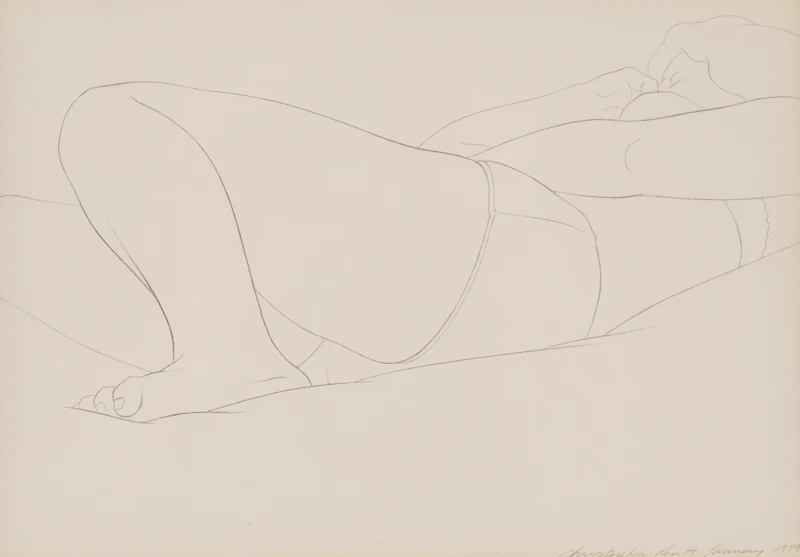 Sheila Asleep by Christopher Pratt