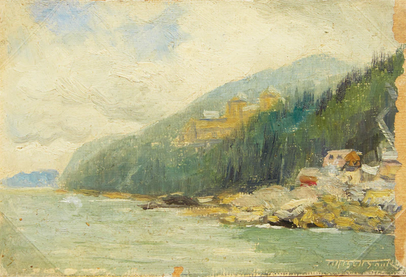 The Manoir Richelieu by Frederic Marlett Bell-Smith