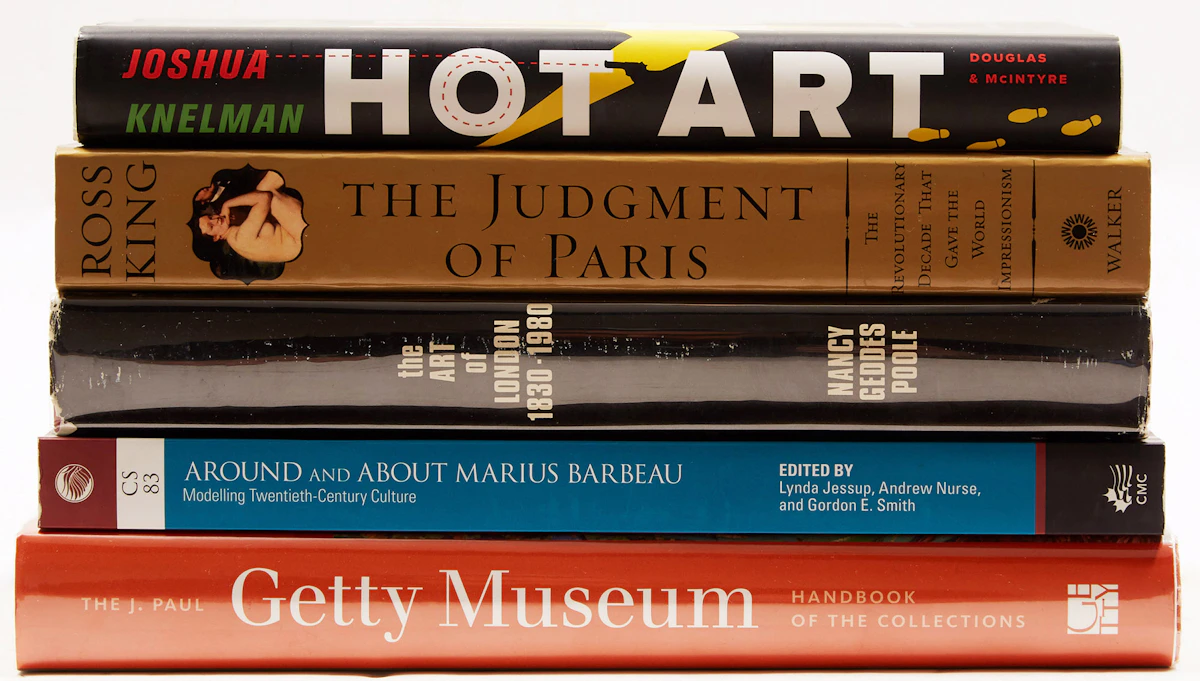 Books and Reference, A Selection of Twelve Art Reference Books, twelve books