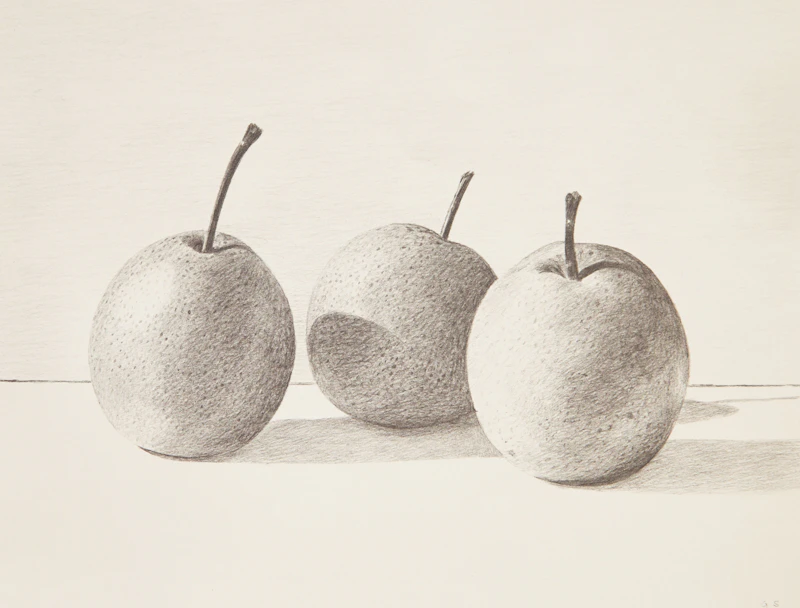 Gordon Appelbe Smith, Seascape; Three Apples; Two Apples on Plate, portfolio of three lithographs, 1981 - view 5