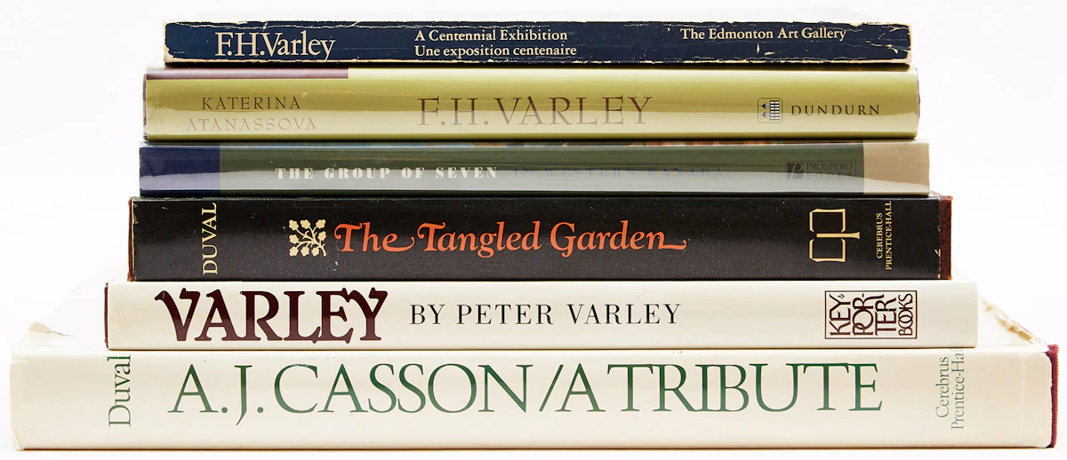 Books and Reference, Six Group of Seven Art Reference Books, six books