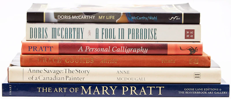 Six Reference Books on Female Canadian Artists by Books and Reference