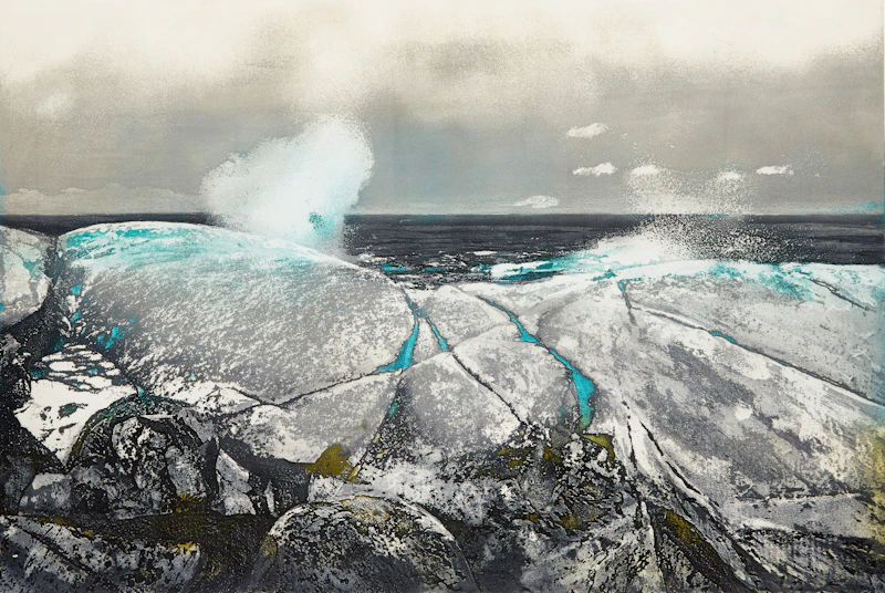 March Ice #2 by Edward John Bartram