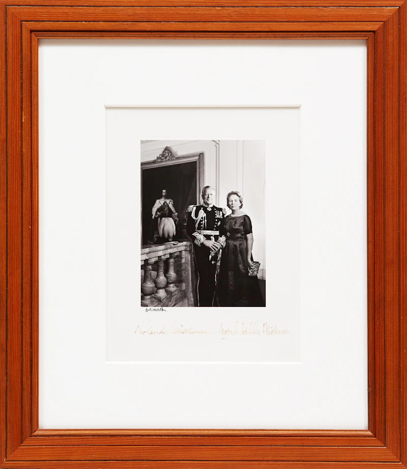 Yousuf Karsh, The Right Honourable Roland Michener and Norah Willis Michener, gelatin silver print - view 2